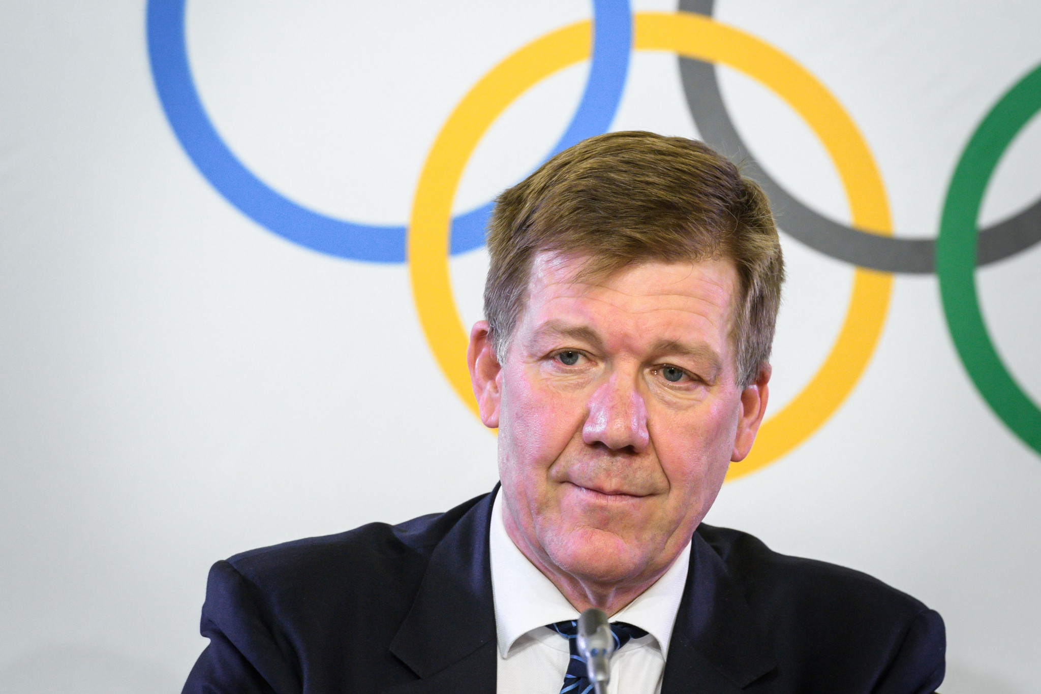 Richard Budgett provided details of the IOC testing programme for Pyeongchang 2018 here today ©Getty Images