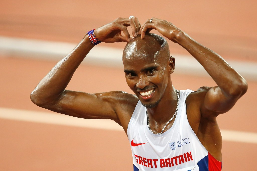 Farah earns sixth consecutive global gold as Bolt gets a jolt at World Athletics Championships