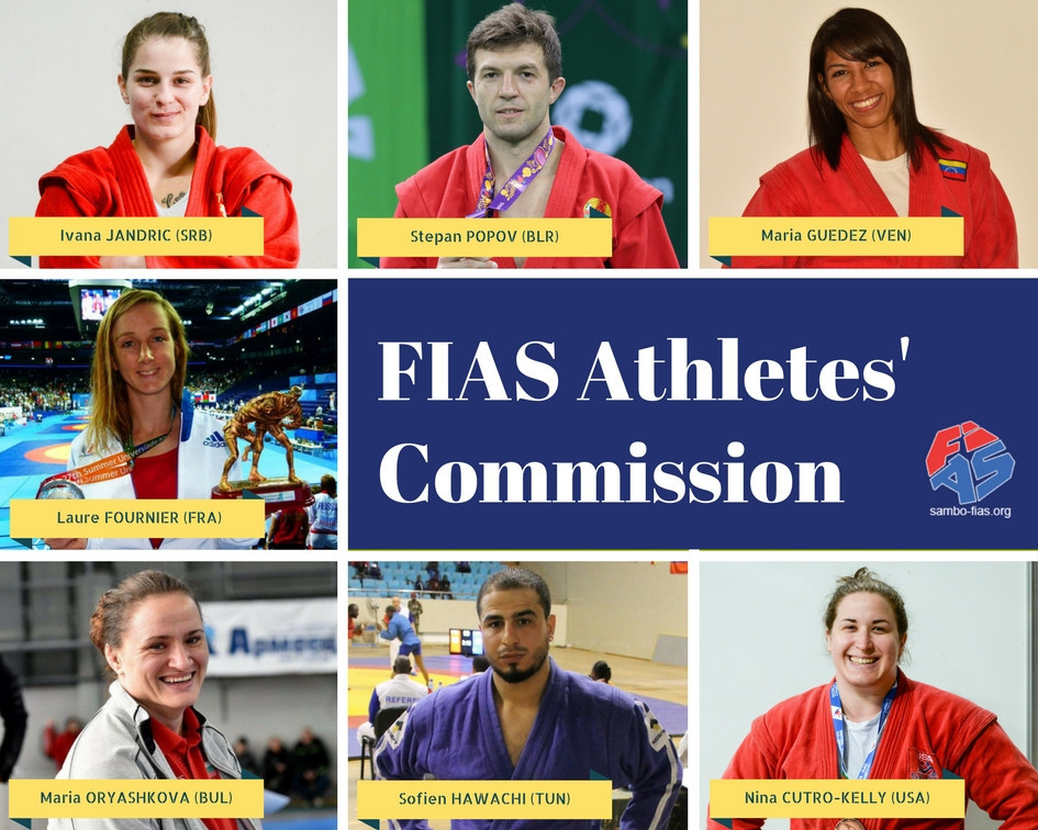 Members of the Athletes' Commission come from across the world ©FIAS