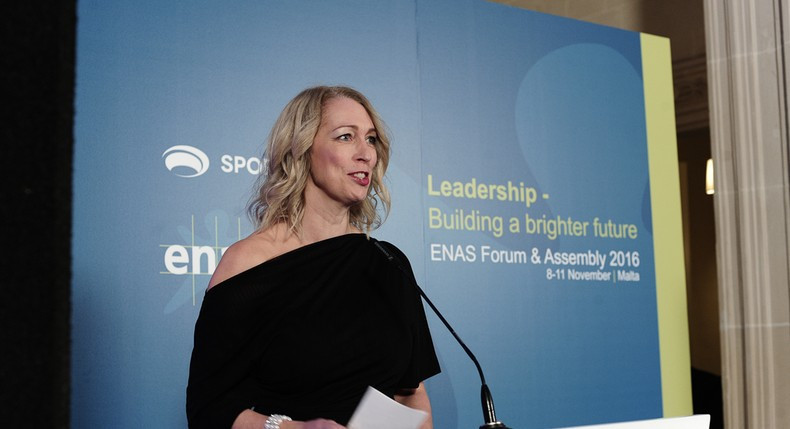 Mel Parker has replaced Ireland's Michelle Tanner as President of ENAS ©ENAS