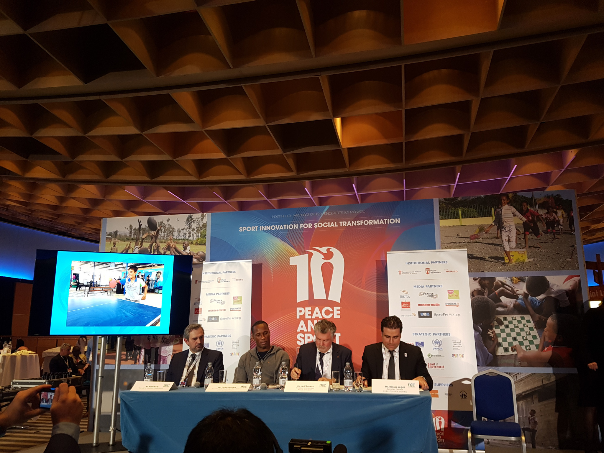 Peace and Sport International Forum celebrating 10th anniversary in Monaco