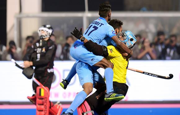 India pulled off a shock victory at the Men’s Hockey World League Final in Bhubaneswar, India ©FIH