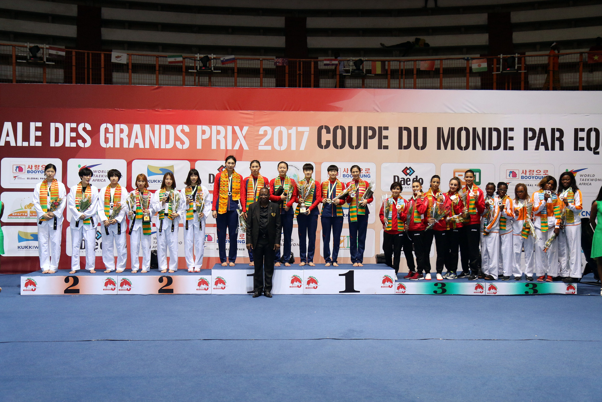 China won two titles, including the women's, on the final day in Ivory Coast ©World Taekwondo