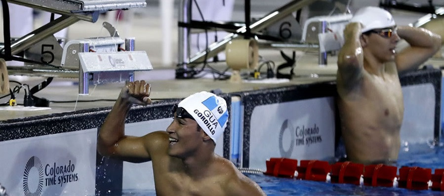 Guatemala have now claimed 11 swimming gold medals ©Managua 2017