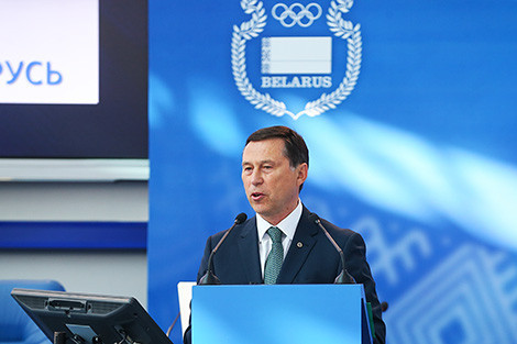 National Olympic Committee of Belarus general secretary Georgy Katulin has criticised the IOC decision to ban Russia from competing under its own flag at Pyeongchang ©NOC Belarus