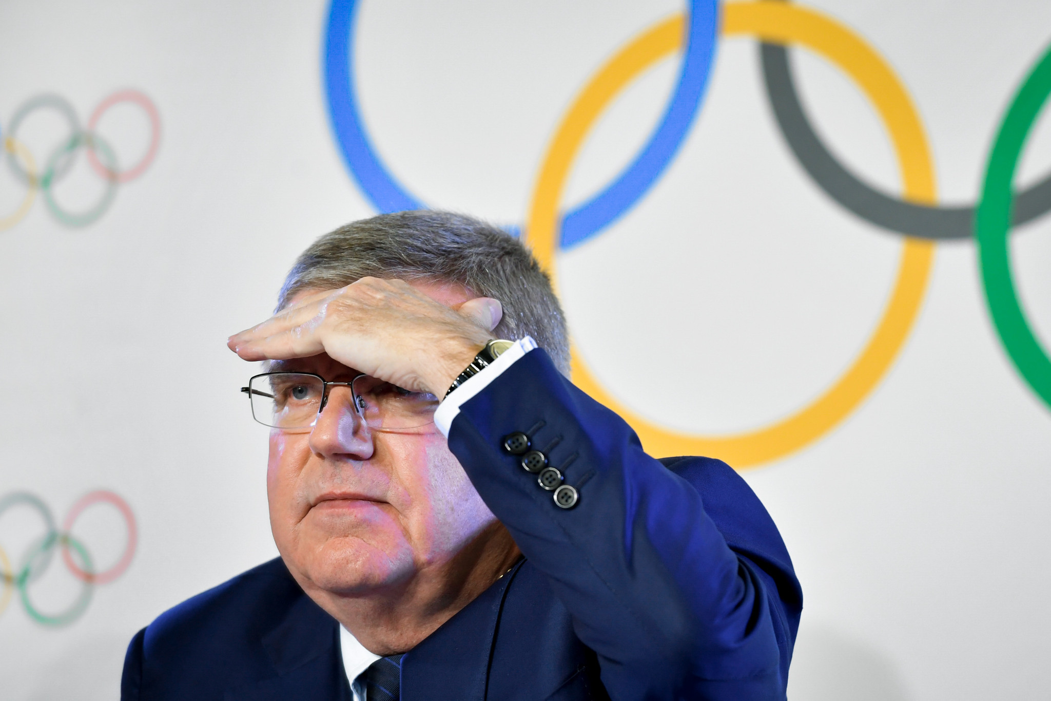 IOC President Thomas Bach claimed to be hopeful that Yuliya Stepanova would be able to compete at Tokyo 2020 ©Getty Images