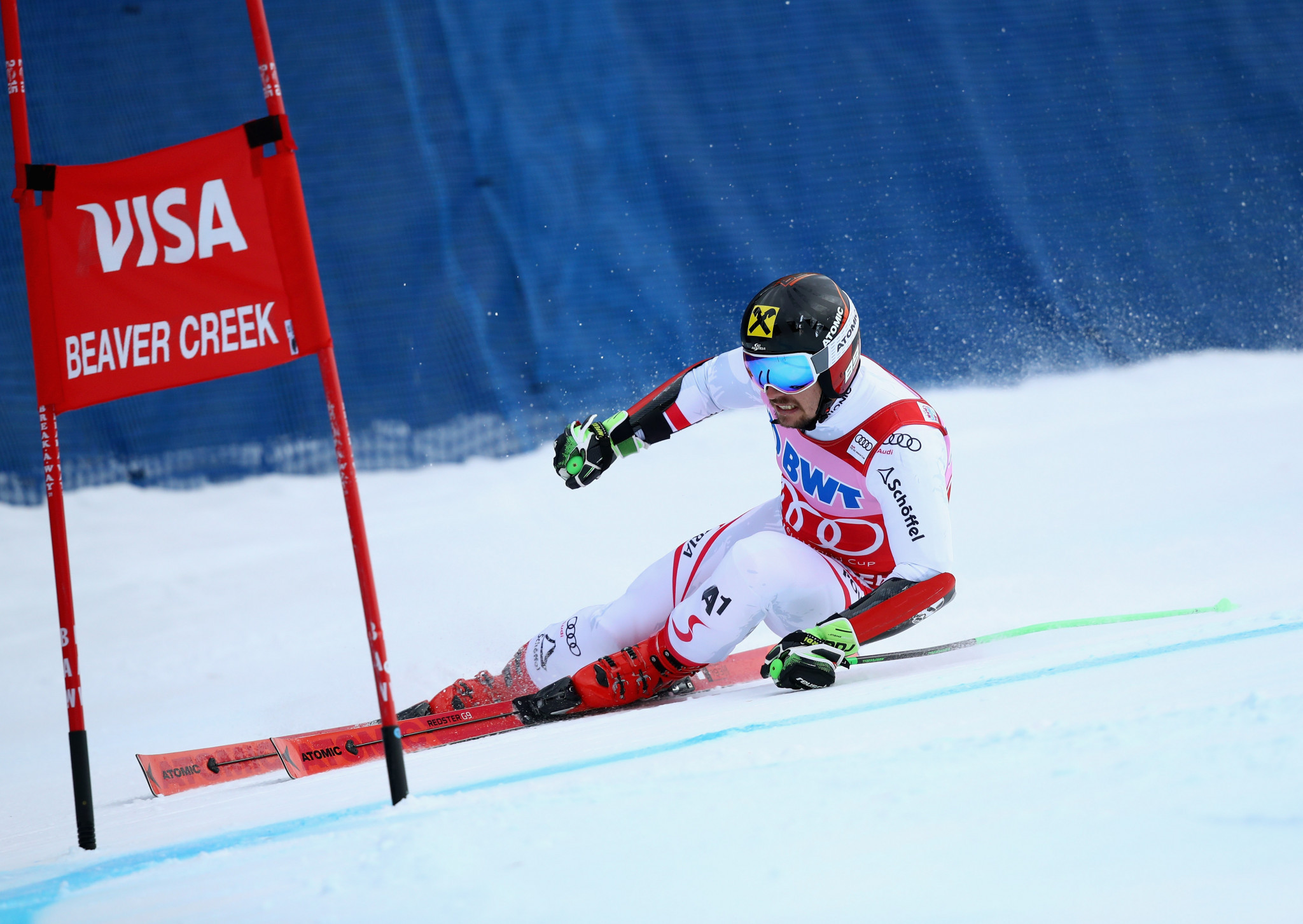 Marcel Hirscher will seek to build on his giant slalom World Cup victory in Beaver Creek ©Getty Images