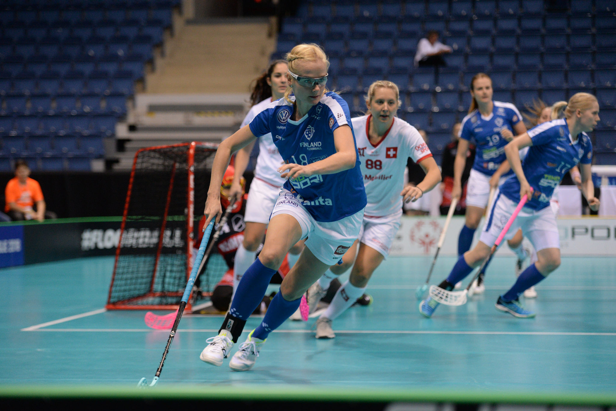 Finland managed to get past a stubborn Switzerland side in their semi-final ©IFF