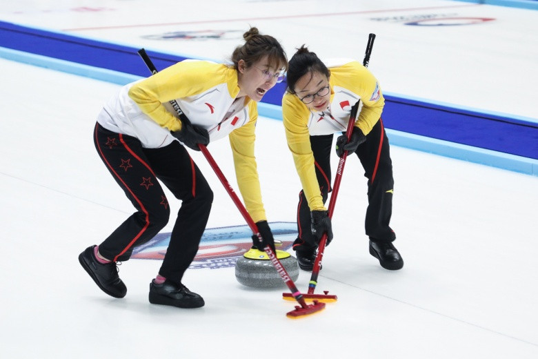 The Chinese team currently top the women's rankings at the WCF Olympic Qualification Event 2017 in Pilsen and are in pole position to qualify for Pyeongchang 2018 ©WCF
