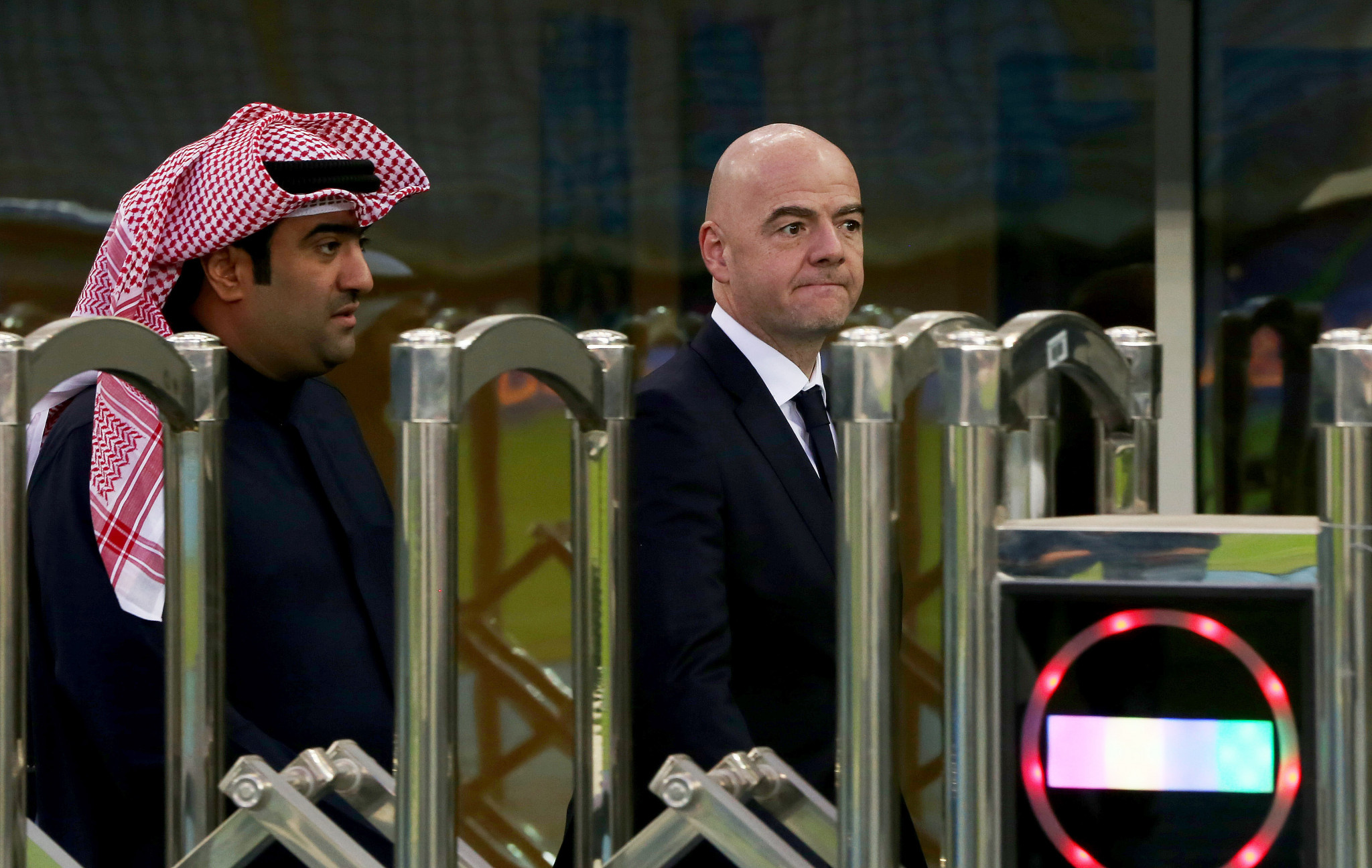 FIFA President Gianni Infantino praised the decision to switch the tournament from Qatar to Kuwait ©Getty Images