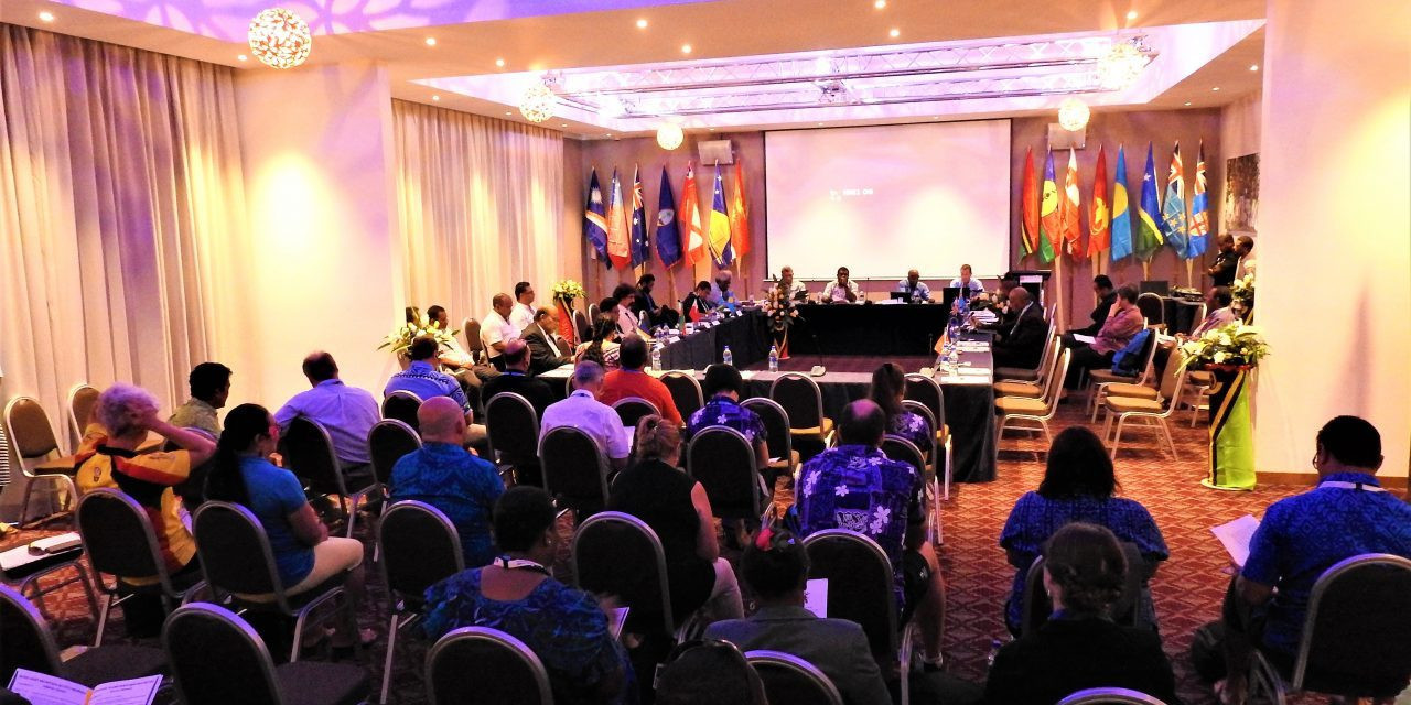 Members discuss the possibility of allowing additional teams from nations and territories outside of the region to take part in their flagship Pacific Games ©PGC