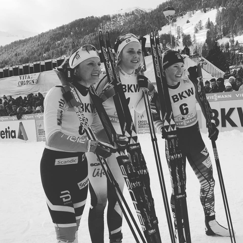 Nilsson and Klæbo both on song in the Swiss Alps