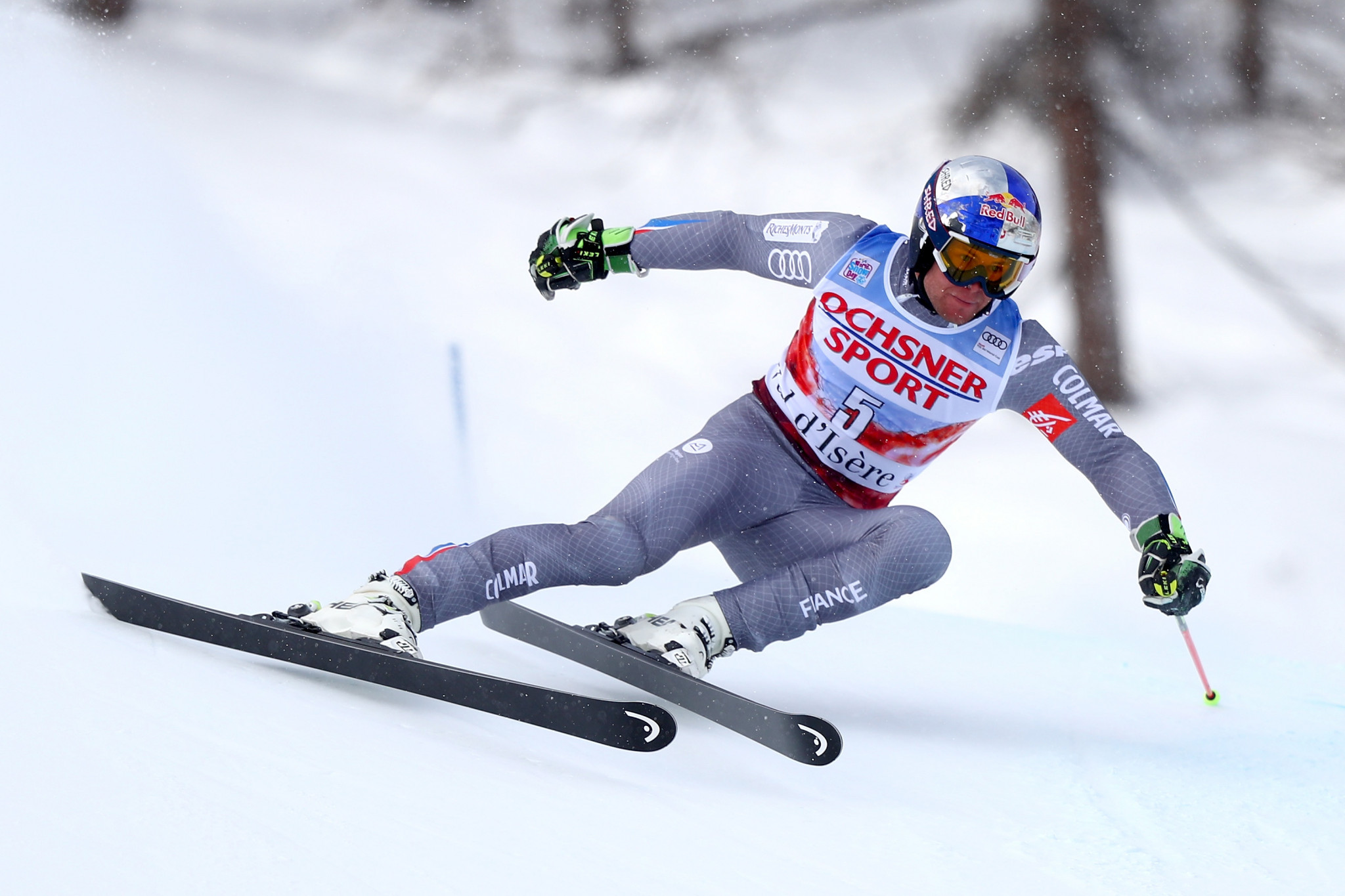 Pinturault wins giant slalom at FIS Alpine Ski World Cup after Hirscher gets himself in a tangle