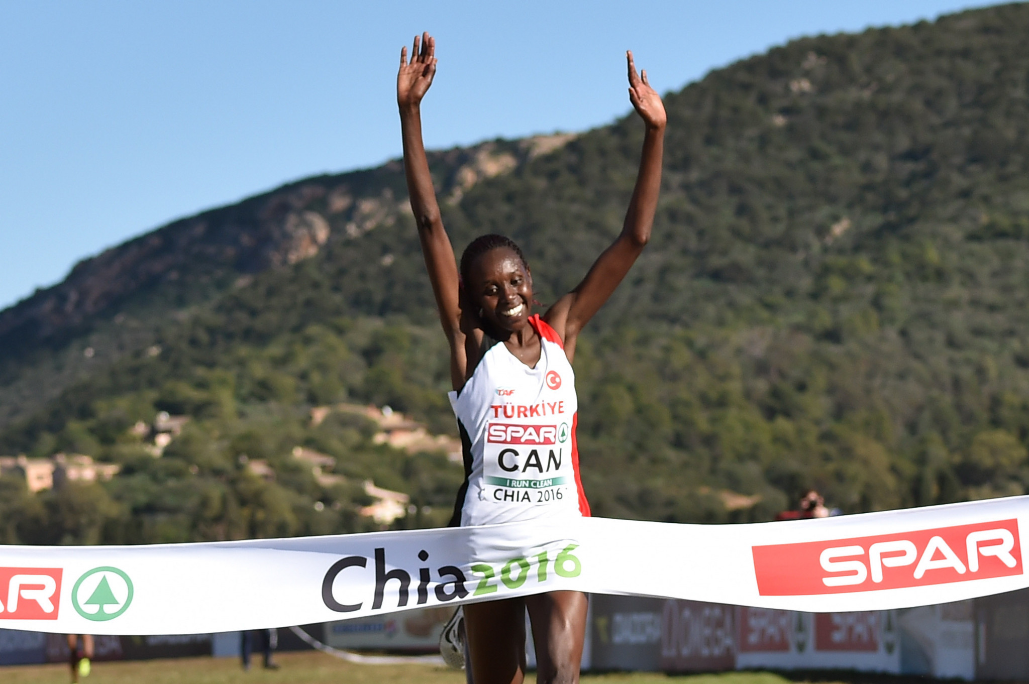 Kenyan-born Yasemin Can won the European Cross Country Championships in Chia last year ©Getty Images