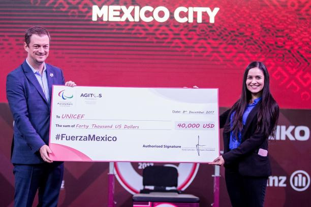 Paralympic Movement donates $40,000 to help victims of Mexico earthquake