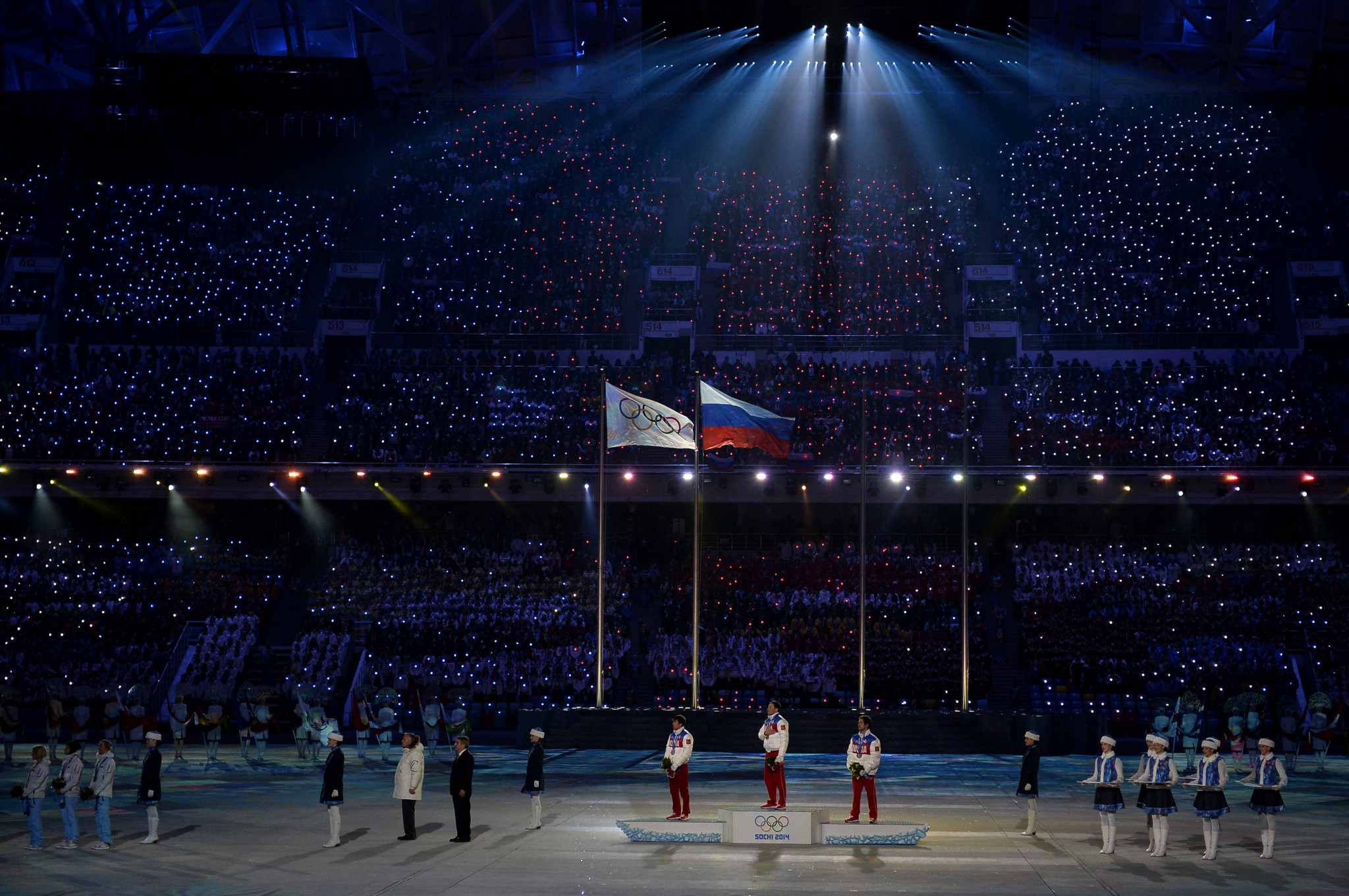 Have the IOC compromised too much by potentially allowing the Russian flag in the Closing Ceremony ©Getty Images