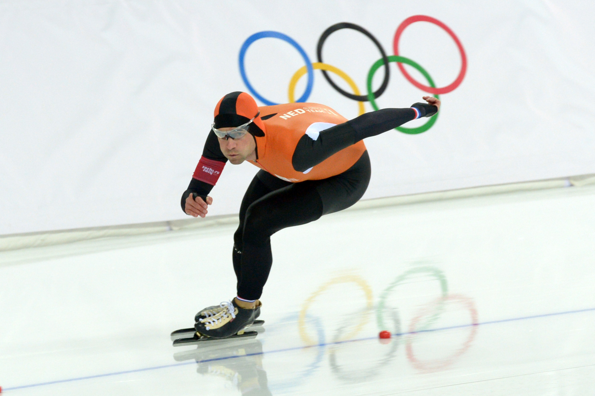 Mark Tuitert, one of the Dutch speed skaters involved in the legal case, pictured racing at Sochi 2014 ©Getty Images