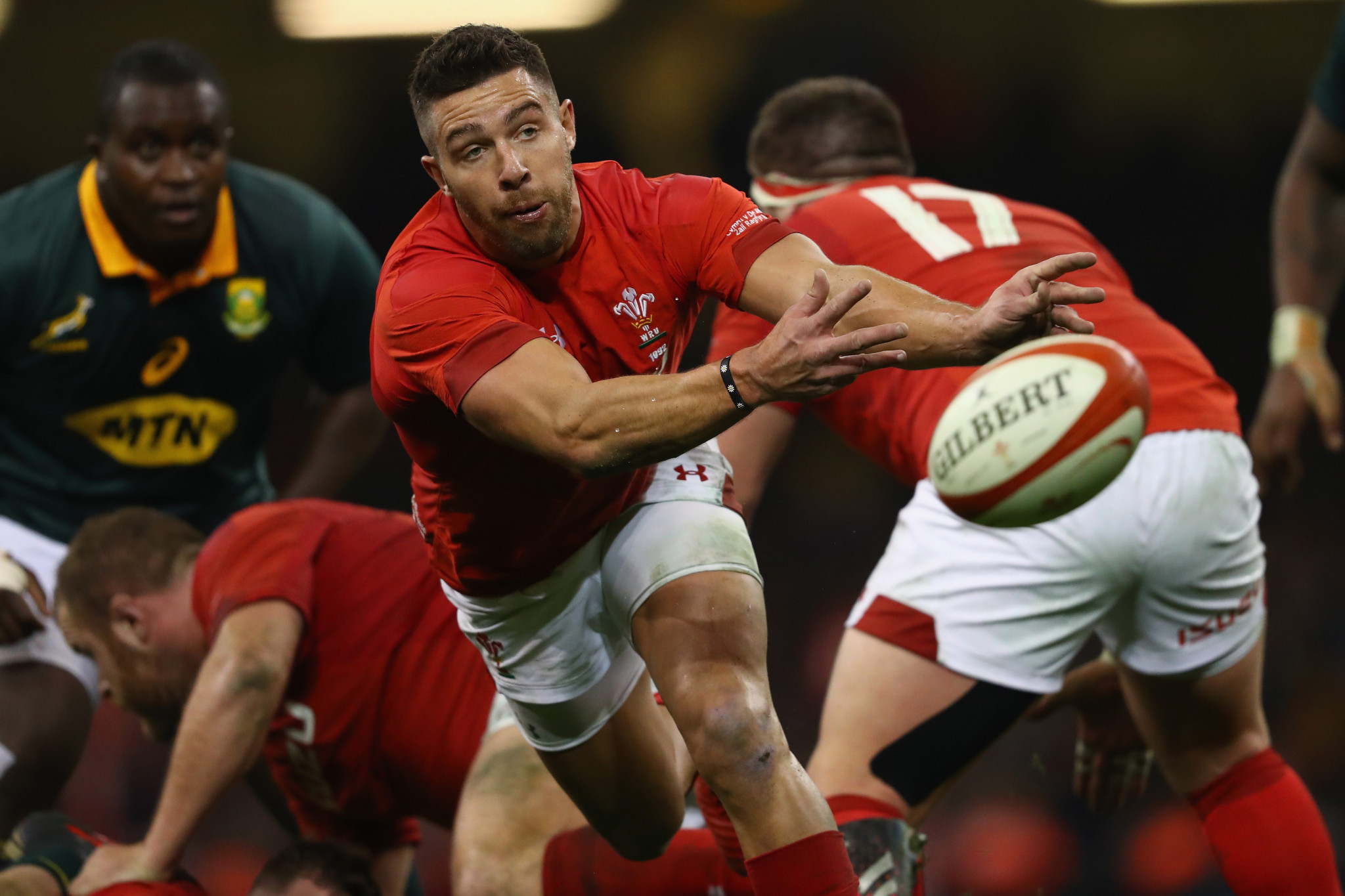 A compromise was negotiated to allow rugby player Rhys Webb to continue representing Wales after transferring to French club Toulon. This seems preferable to a legal dispute ©Getty Images