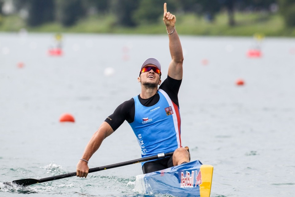 Czech Republic's Fuksa puts disappointment behind him to strike gold at Canoe Sprint World Championships