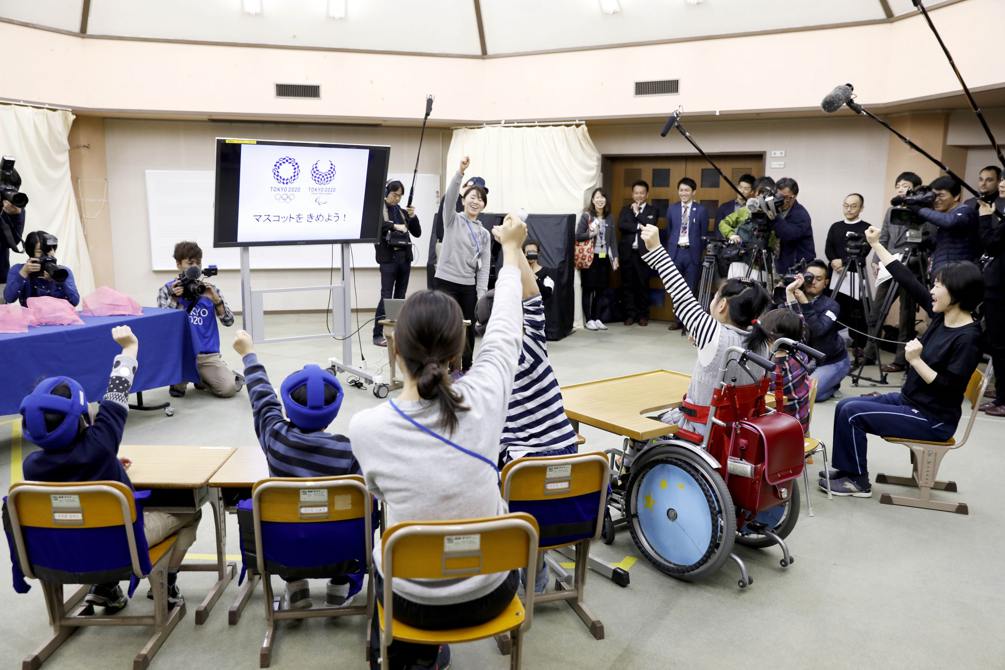 The winner of the school vote will be announced on February 28 ©Tokyo 2020