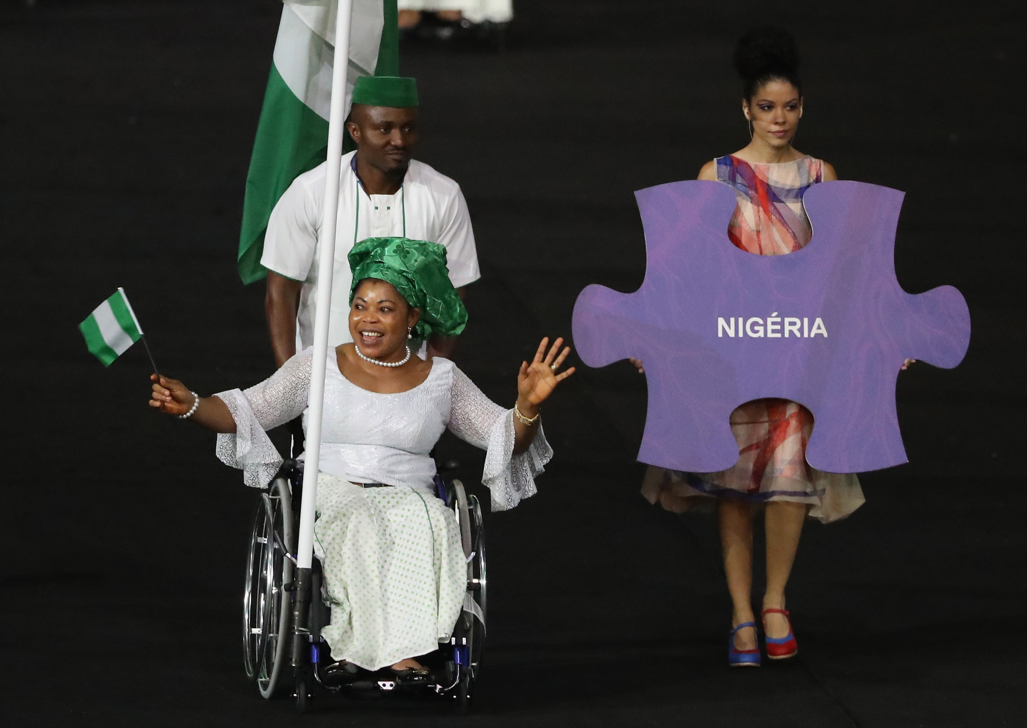 Nigeria's Rio 2016 gold medallist Lucy Ejike finished second in the voting ©Getty Images