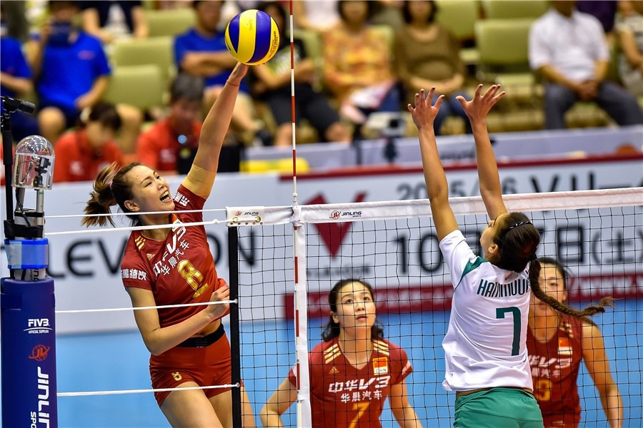 China were more comfortable 3-0 winners over Algeria on the second day of action ©FIVB