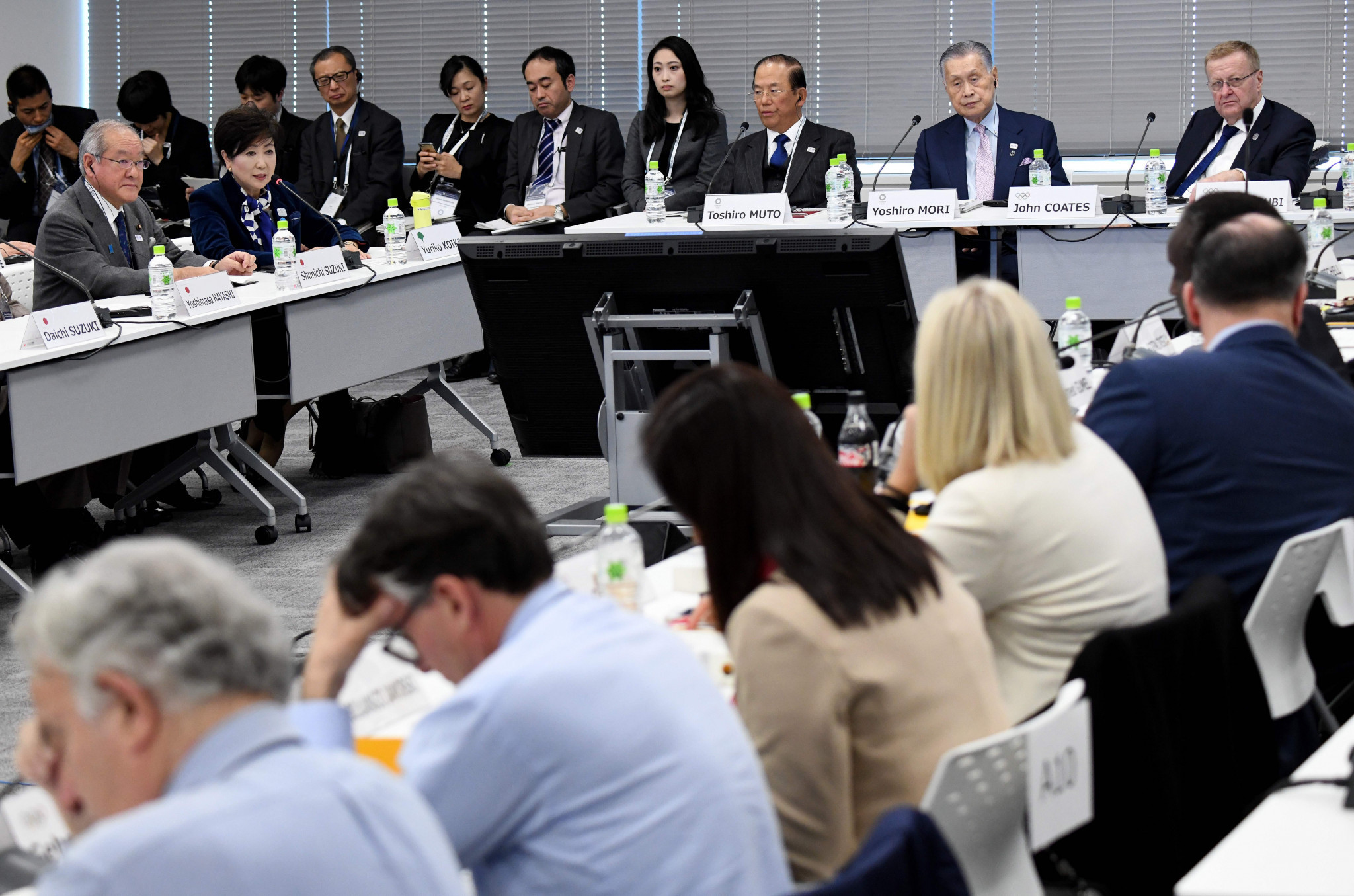 Takashi Yamamoto was introduced to the IOC Coordination Commission yesterday ©Getty Images