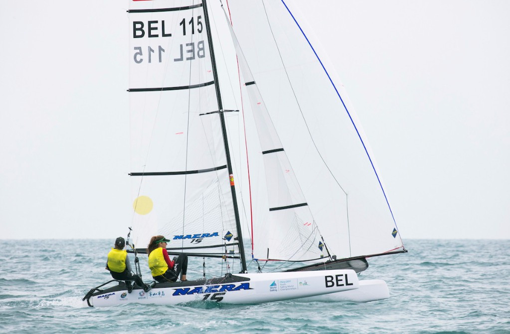 Young Belgians continue impressive form at 2017 Youth Sailing World Championships