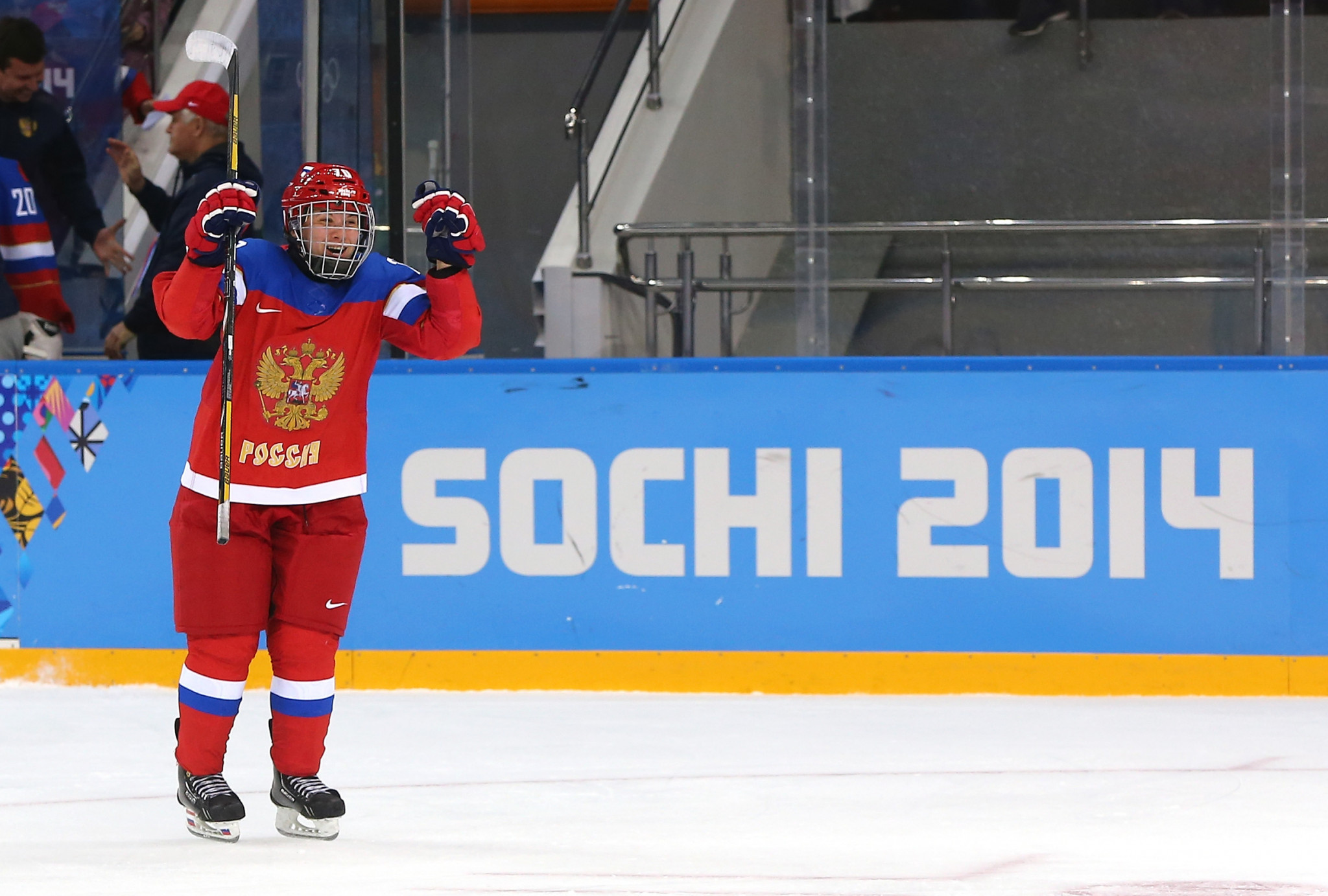 Anna Shibanova is among the six Russian ice hockey players sanctioned by the IOC ©Getty Images