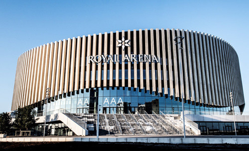 The Royal Arena in Copenhagen has been converted into a swimming venue especially for these championships ©Getty Images