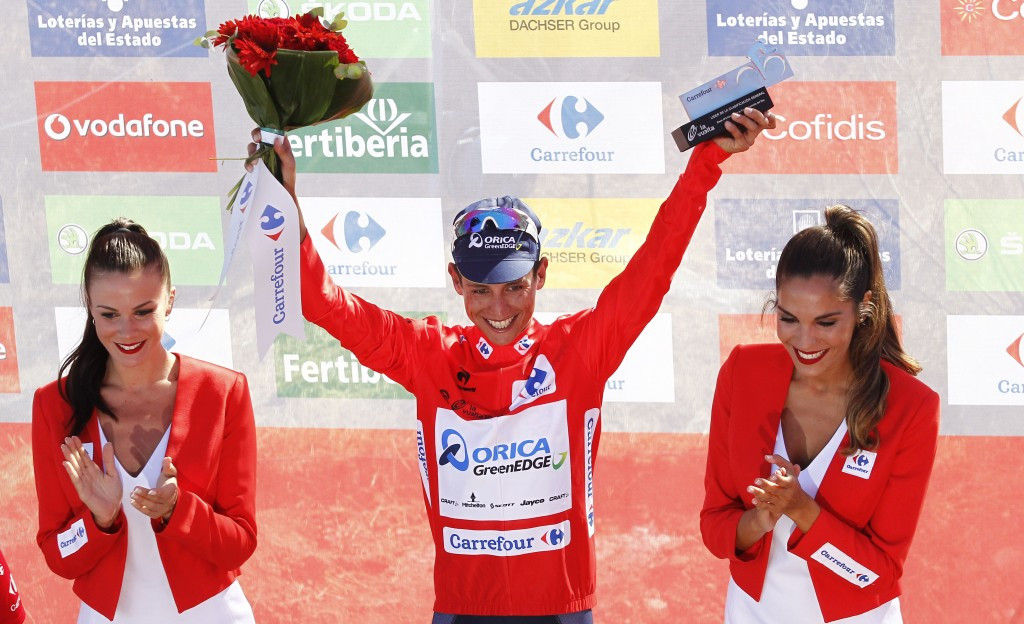 Chaves climbs to victory on good day for Colombians at Vuelta a Espana