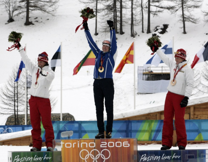 Kristina Smigun-Vähi won two Olympic gold medals at Turin 2006 ©Getty Images