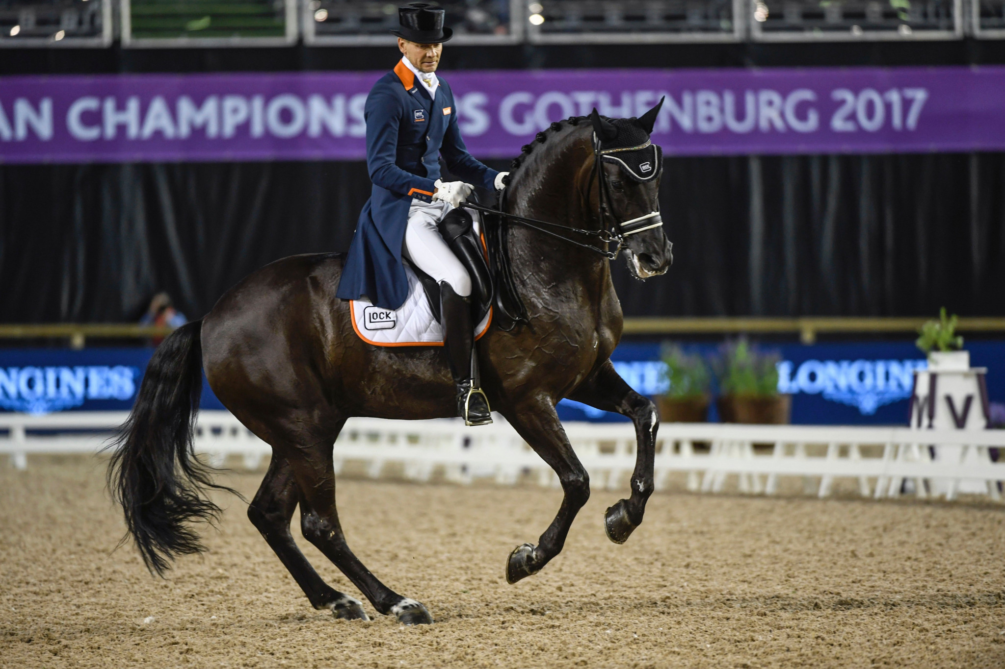 The Netherlands' Edward Gal rounded out the top three ©FEI