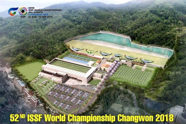 Preparations for next year’s ISSF World Championships in Changwon are said to be on track ©ISSF
