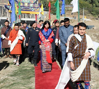 Bhutan Olympic Committee handover new hall as part of sport for all policy