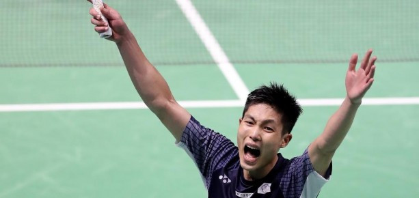Chou Tien Chen enjoyed a superb men's singles win in Dubai ©BWF
