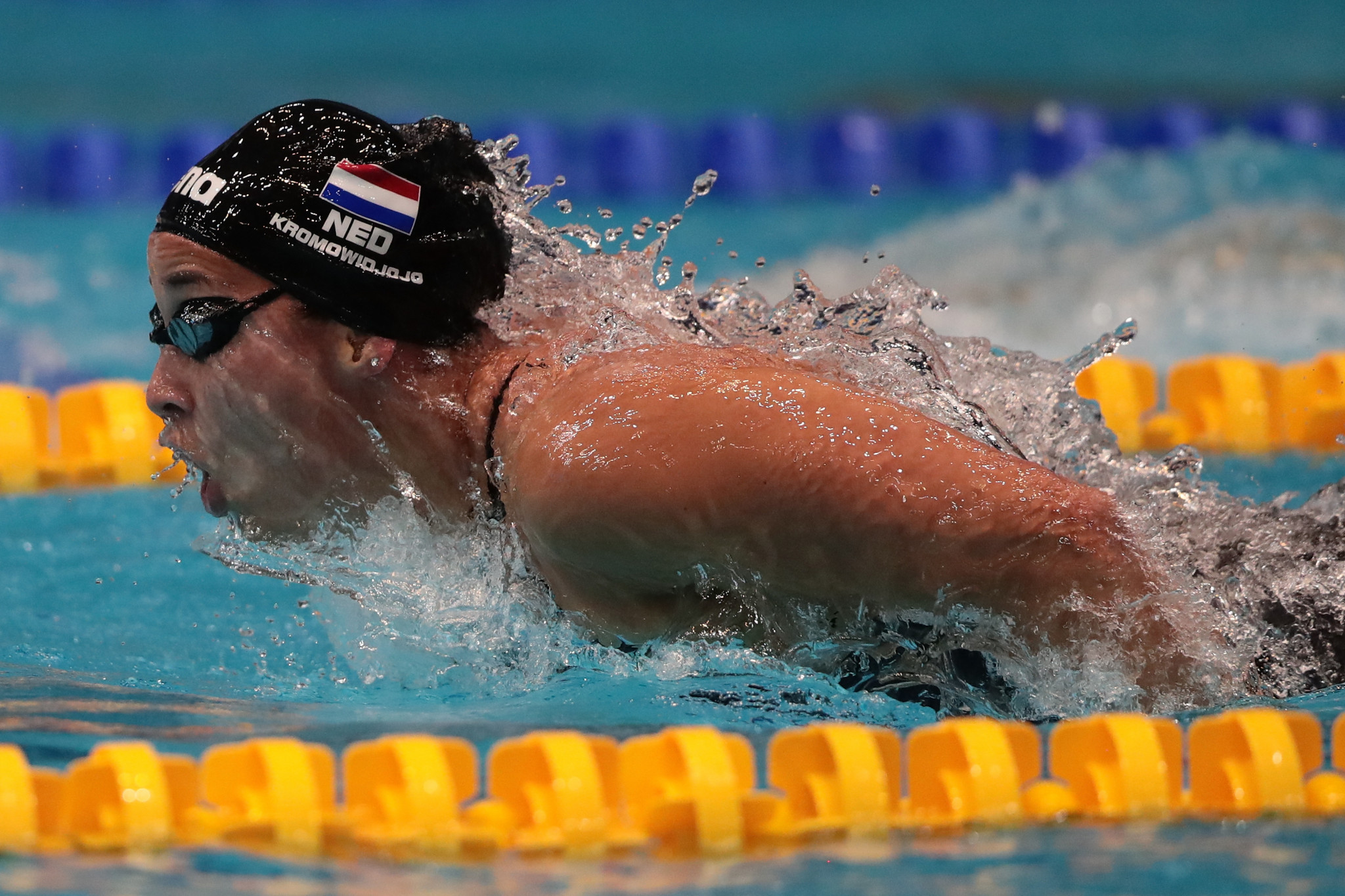 The Netherlands’ Ranomi Kromowidjojo was one of the stand-out performers on day two of the European Short Course Championships in Copenhagen ©Getty Images