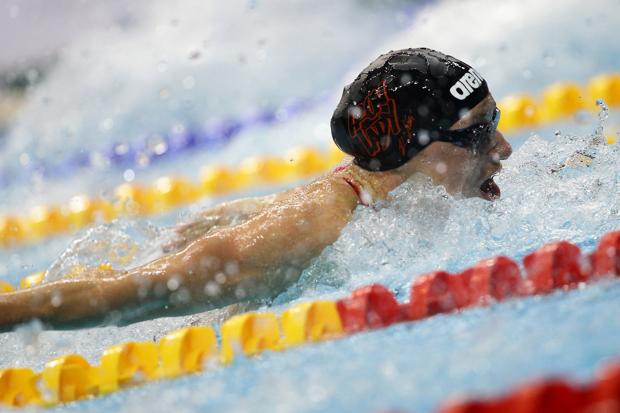 Hungary’s Katinka Hosszú claimed two gold medals today ©Getty Images