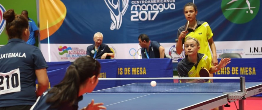 Guatemala won all three table tennis doubles events today ©Managua 2017