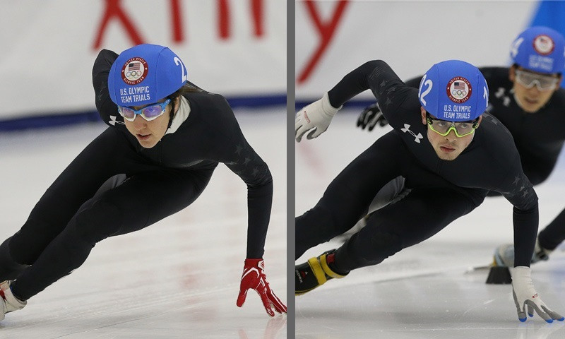 Lana Gehring and John-Henry Krueger have become the first two short track athletes named to the United States’ team for Pyeongchang 2018 ©2017 US Speedskating/Melissa Majchrzak