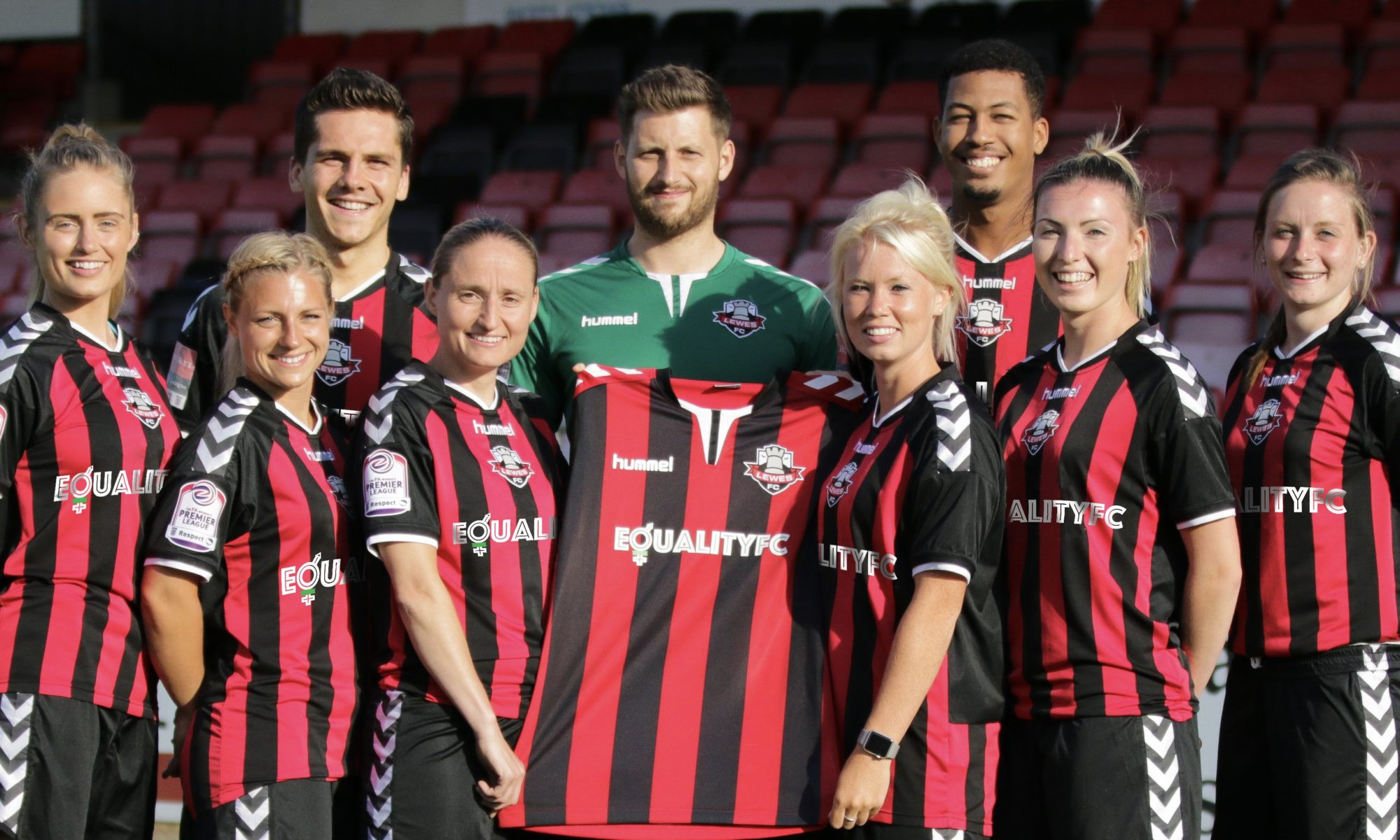 Lewes FC pays its men and women the same ©Equality FC
