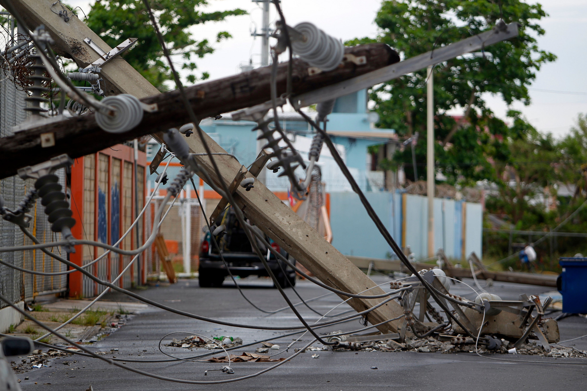Hurriance Maria caused tremendous damage in Puerto Rico ©Getty Images