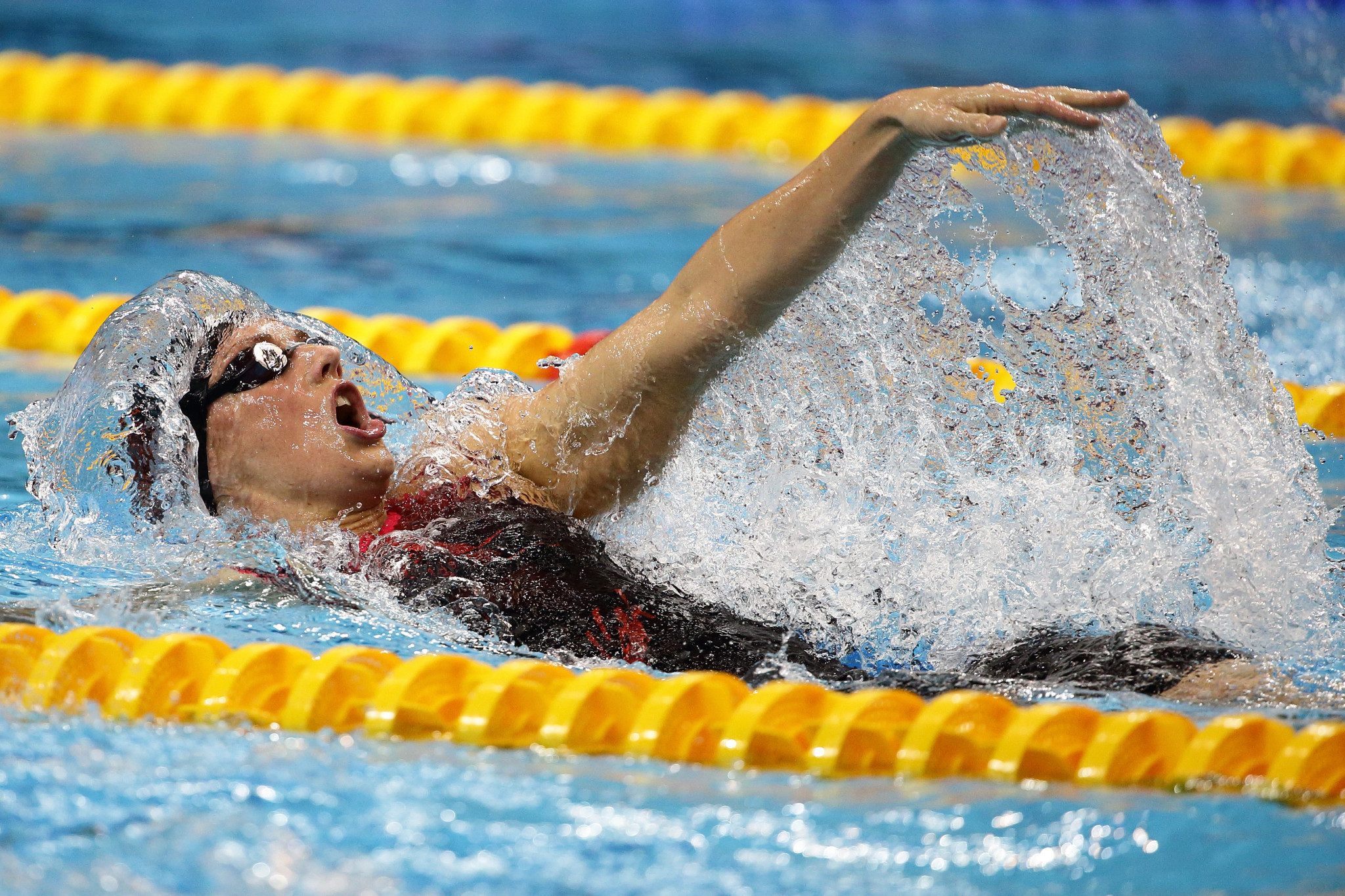 Hungary's Katinka Hosszú was in fine form once again today ©Getty Images
