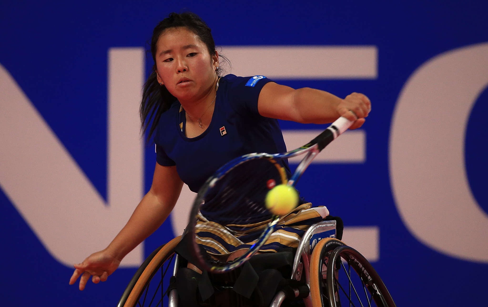 NEC Corporation has renewed its deal as the title sponsor of the Wheelchair Tennis Masters ©Getty Images
