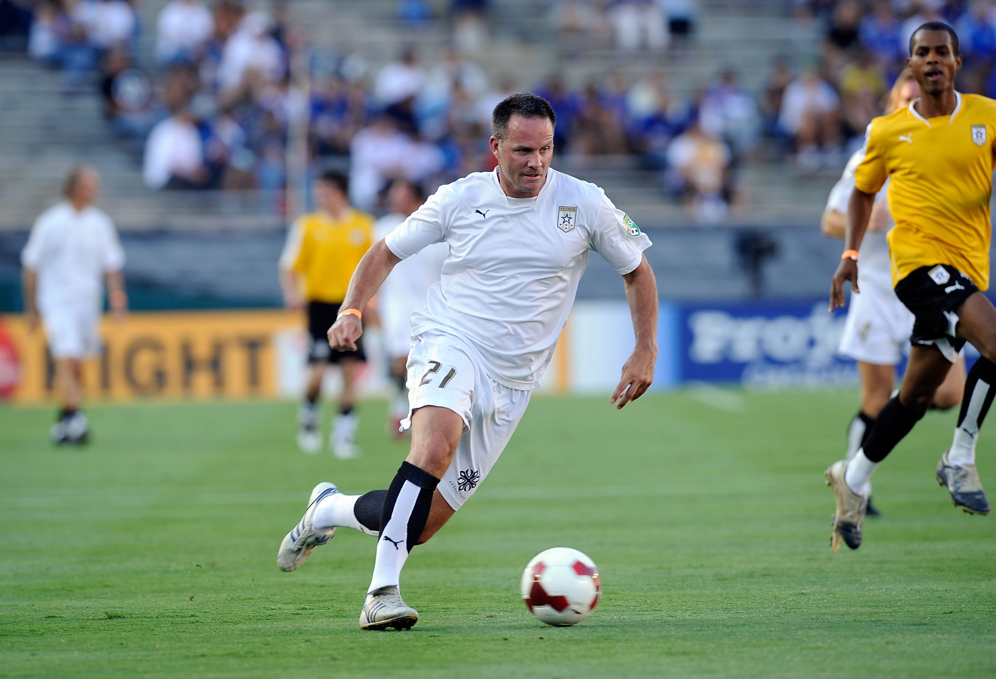 Former men's national team player Eric Wynalda is one of candidates vying to become the next President of the United States Soccer Federation ©Getty Images