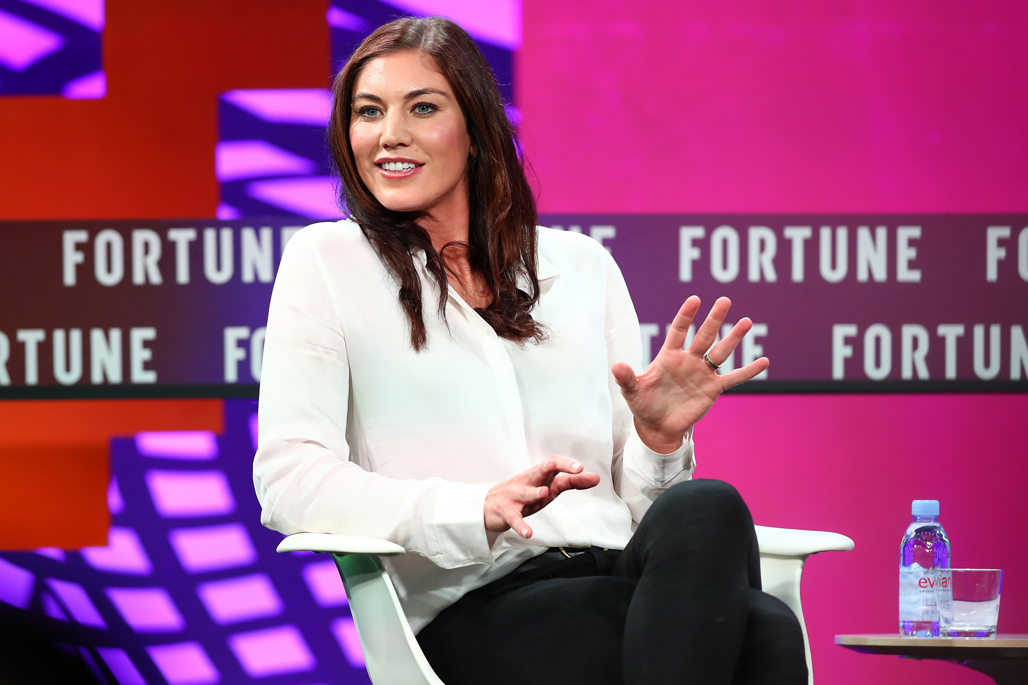 Hope Solo, a former US women's international, is in the running to replace Sunil Galati as US Soccer President ©Getty Images