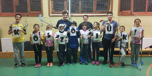 International Floorball Federation provide equipment to Hungarian children's home