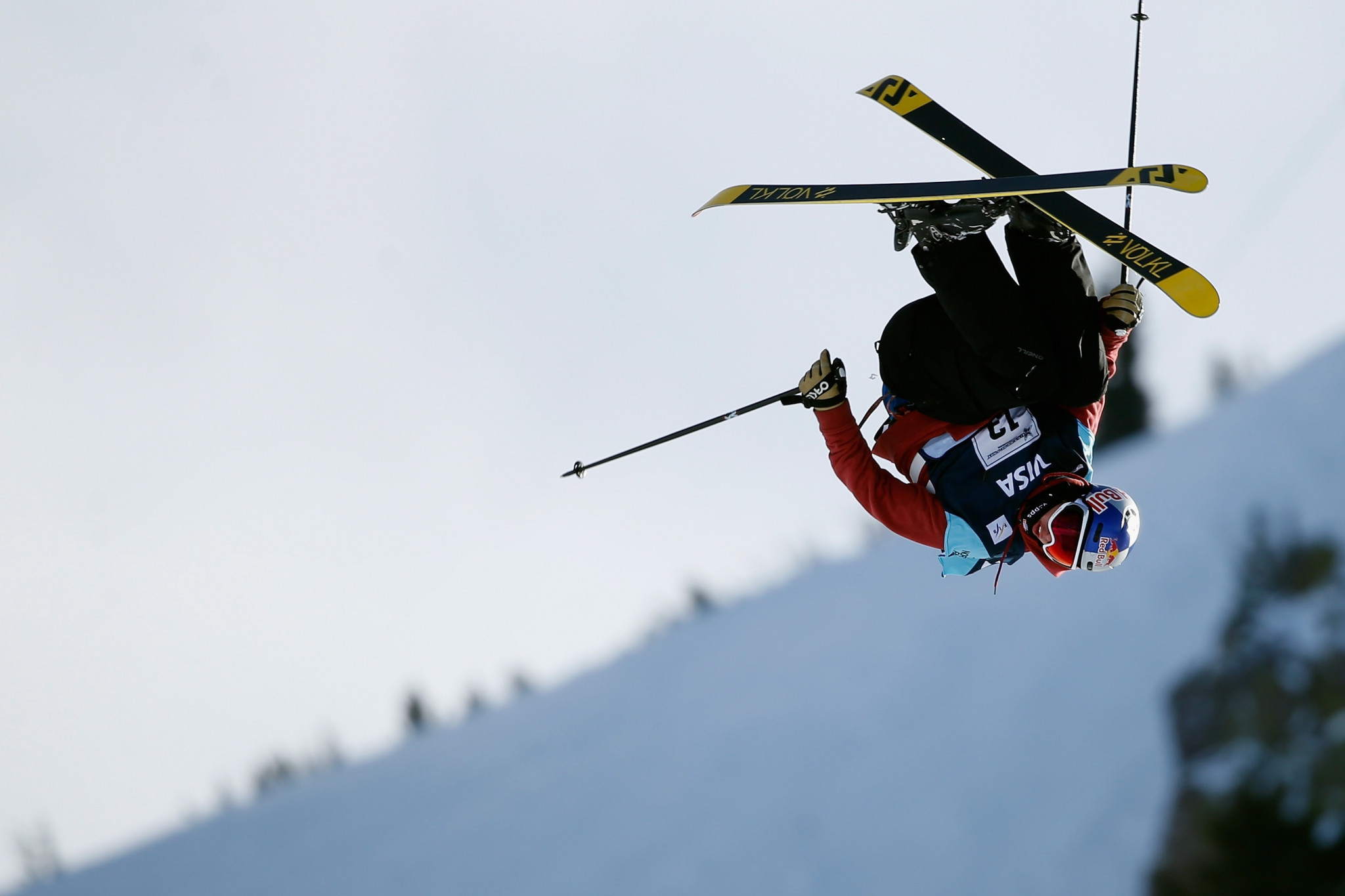Norway’s Oystein Braaten won heat one of men's qualification at the FIS Slopestyle World Cup in Font Romeu ©Getty Images