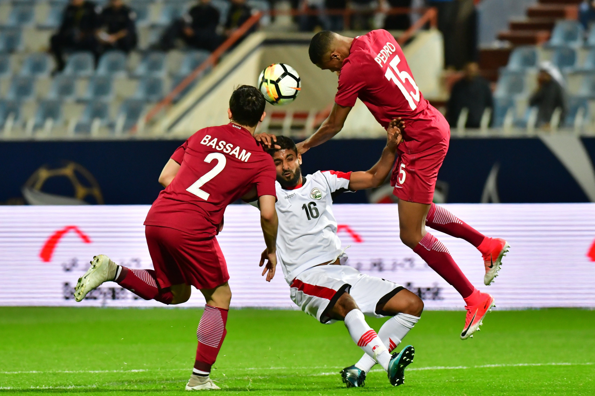 Qatar were in dominant form and scored three goals in the opening 18 minutes ©Getty Images