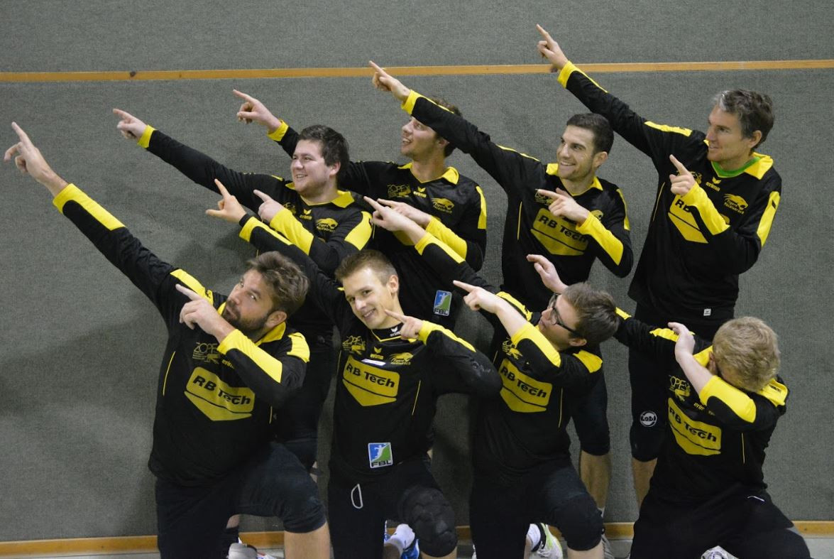 The Tigers Vöcklabruck team, pictured, will host the Masters World Cup in July ©Tigers Vöcklabruck
